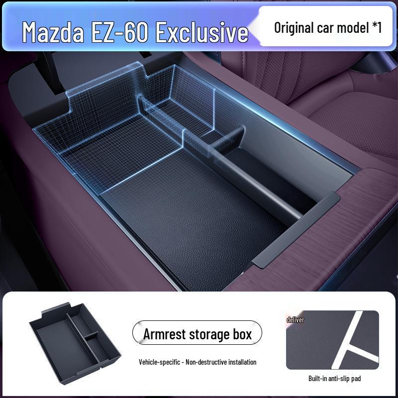 Armlehnenbox Aufbewahrungs-Organizer für 2025 Mazda EZ-60 Mittelkonsole
