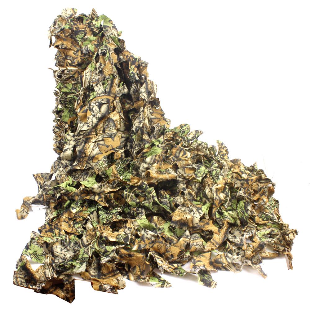 

3D Floral Biomimetic Net Сонцезахисна сітка Barrier Outdoor Photography Indoor Decoration Net 1.5 x 7.5m камуфляжний