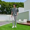 Unisex Nike T Shirts Men's Gray Crew Neck