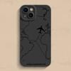 Travel-nspired Airplane Route Desian Phone Case For iPhone 16 15 14 13 12 11 Pro Max Mini 8 7 Plus X XR XS Soft Silicone Covers
