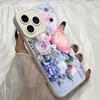 M327 Blumen Pfingstrosen Vase Engelaugen Weiche Handyhülle für iPhone Samsung Galaxy Xiaomi Rdemi Huawei Honor Infinix Realme OPPO vivo Alle Modelle TPU Hülle