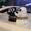 Xiaomi Middle Finger Cute Ghost Statue Ghosts Small Scary Ghost Figurines Halloween Home Decorations A Small Gift For A Friend