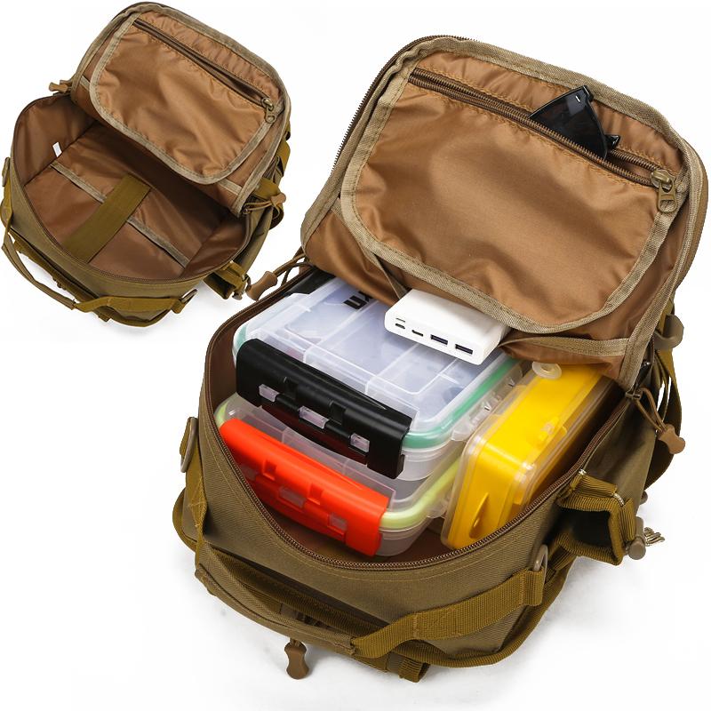Tactical Backpack 3 Day Assault Pack Molle Bag Outdoor Hiking Camping Luggage Rucksack Travel Fishing Climbing Equipment Bags