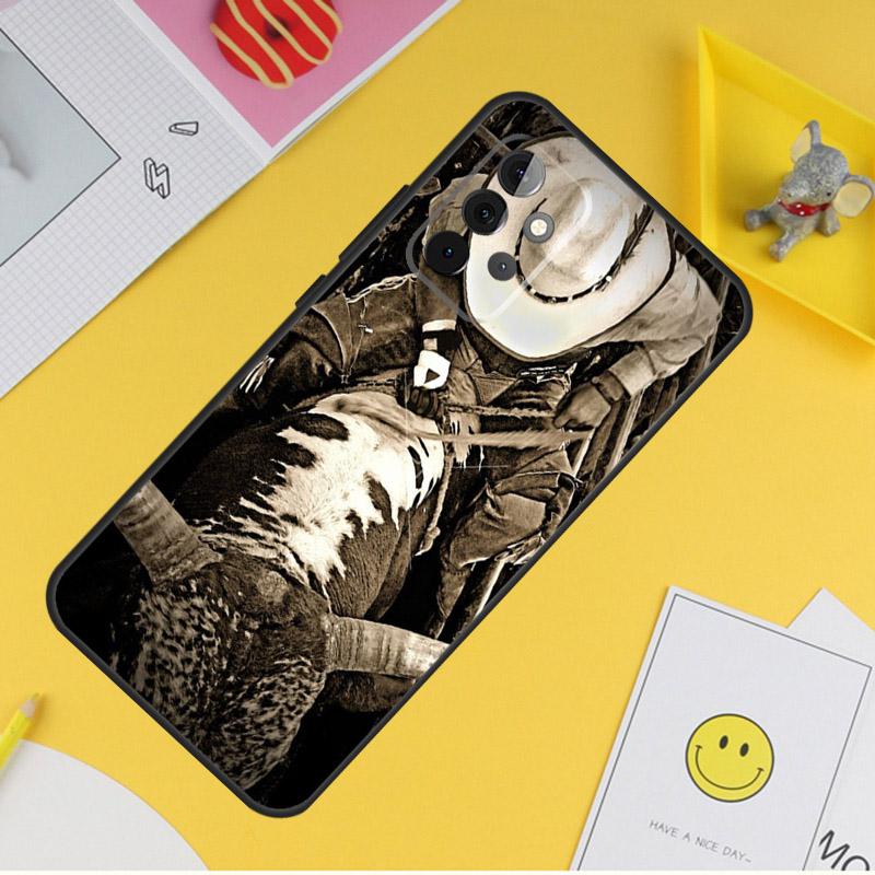 Extreme Sport Rodeo Cowboy Case For Samsung Galaxy A54 A34 A14 A13 A33 A53 A12 A32 A52 A71 A51 A15 A25 A35 A55 Cover