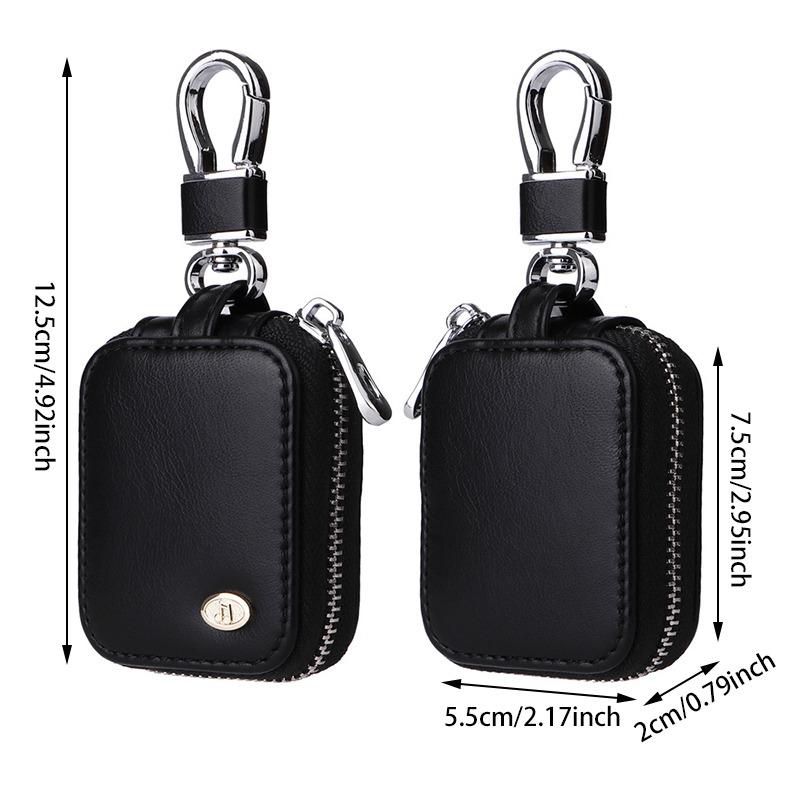 Retro Earphone Bag With Zipper PU Leather Data Cable Coin Purse Earphone Case Travel Organizer For Wireless Earbuds NEW