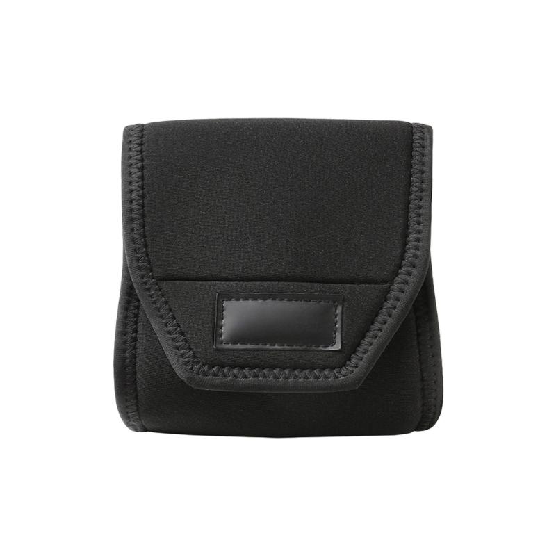 Foam Fishing Reels Case with Front Flap Closures, Cushioned One-Reels Storage for Everyday Organization and Transport