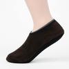 Winter rutschfeste Fleecefutter Socken 240~270mm braune Thermosocken
