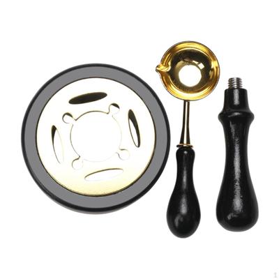 Wachssiegel-Set, wärmer, DIY-Ofen, Schmelztiegel für Hochzeitseinladungen, Party