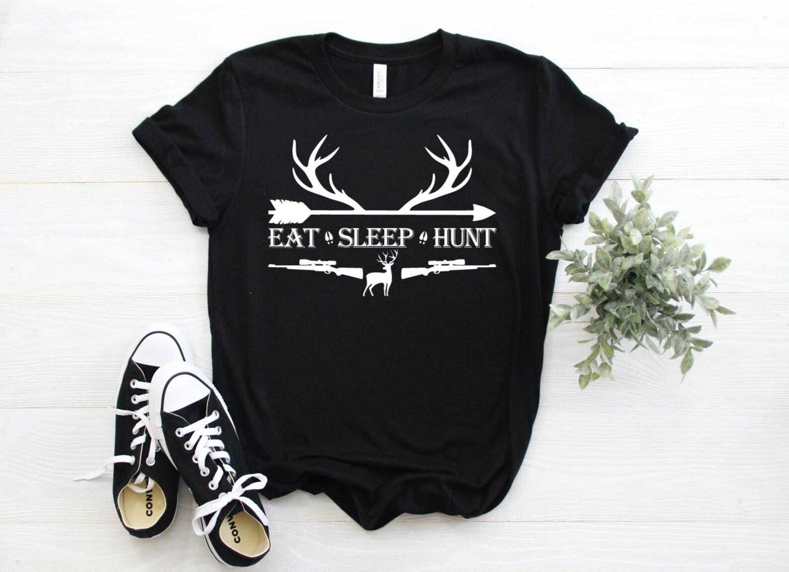 Eat Sleep Hunt Unisex Graphic Tee 2XL