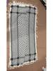 New Four-Sided Tassel Arabic Headscarf - Square Tactical Scarf for Outdoor Muslim Wear
