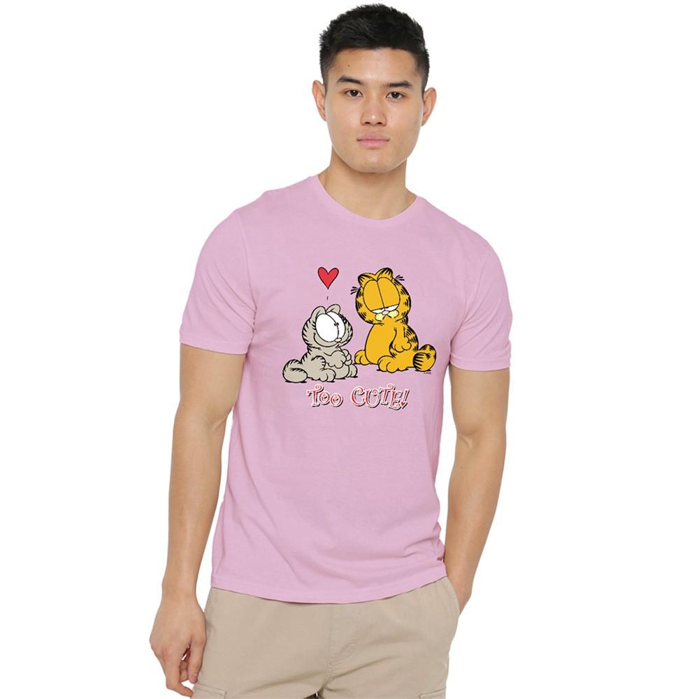 Garfield Too Cute T-Shirt S-4XL Pink XXXXL