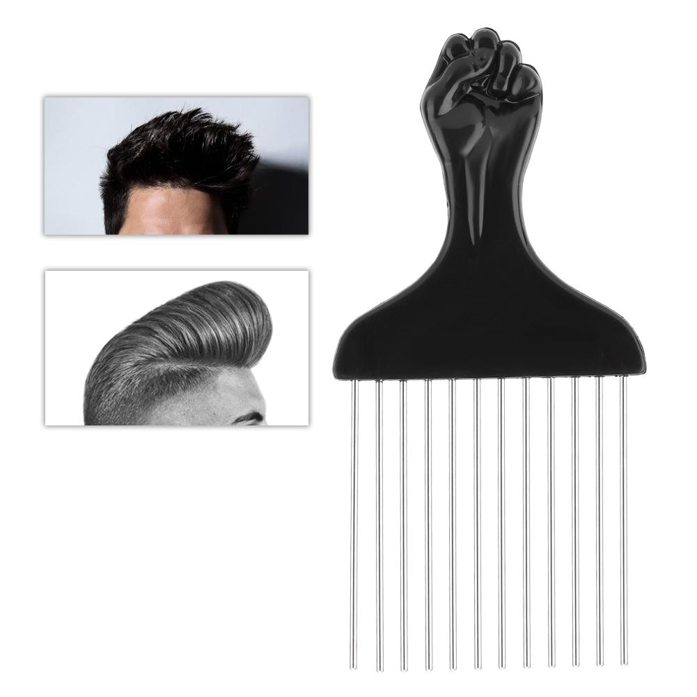 Hair Hairdressing Tool Fork Comb Hair Dying Straightening Curling Men Oil Hair Styling Comb