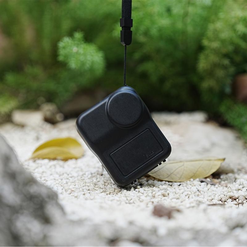 Shockproof Water Resistant EVA Protective Case for Thumb Action Cameras Secure Lock and Adjustable Straps
