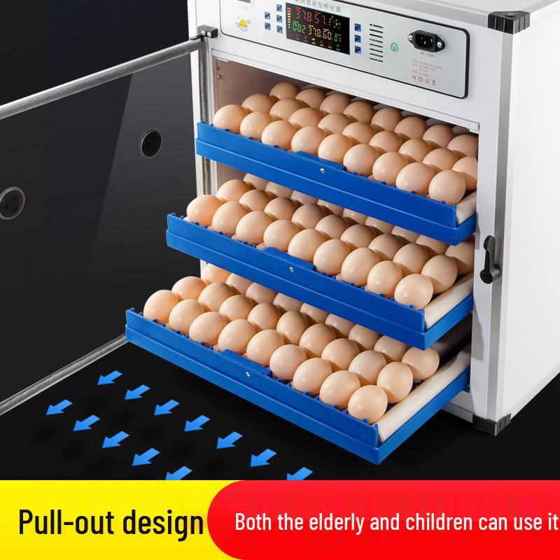 Smart Fully Automatic Egg Incubator for Chickens, Ducks, and Geese
