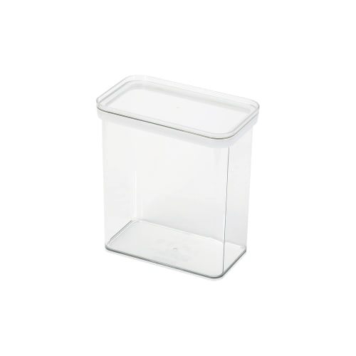 Pearl Metal System Canister Container, 2.4L, Made in Japan, See-Through Top, HB-6700