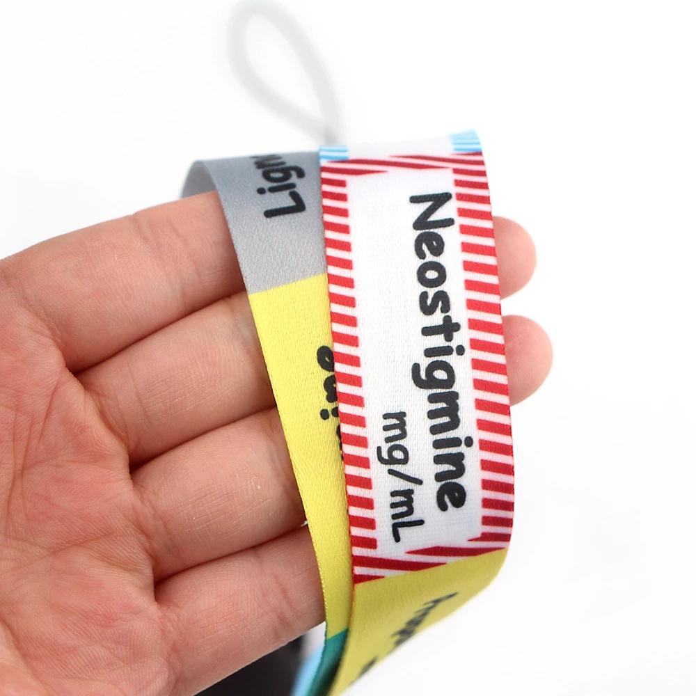 Equation Pattern Camera Mobile Name Tag Holder Lanyard Strap ID Badge Holder Hanging Strap
