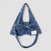 Atil Studio Fleur Lou Drawing Washed Mini Bow Bag _ [Blue]