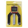 Digital Depth Gauge Height Gauge with LCD Display Woodworking Tool for Router