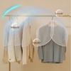 5PCS Hanging Clothes Dust Cover Transparent Clothing Storage Cover New Suit Coat Dust Bag  Home