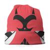 Motorhaube Hüte Helluva Boss Cartoon Unisex Damen Dünne Mütze Blitzo Duffle Herbst Frühling Warme Mütze Design Skullies Beanies Caps