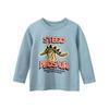 27Kids Korean Style Cartoon Dinosaur Long Sleeve T-Shirt for Boys - Children's Base Layer Baby Clothes