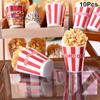 10Pcs 1:12 Dollhouse Miniature Simulation Bucket Popcorn Home Model Decor Toy Doll House Accessories
