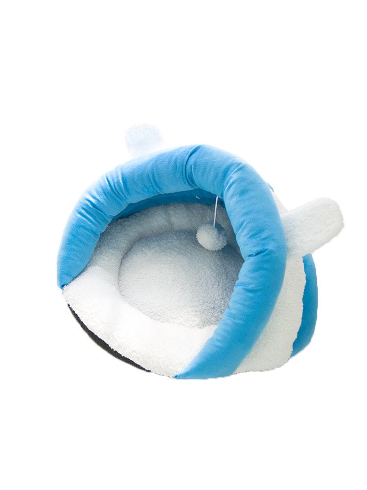 Katzennest mit Kaninchenohren, kann zu allen Jahreszeiten verwendet werden, ein komplettes Set an Katzenbetten, geschlossenen Zwingern, Heimtierbedarf