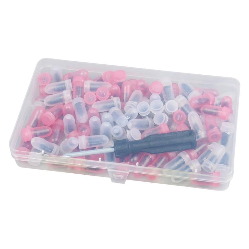 

100Pcs Vacuum Tire Repair Nail Tire Plug Kit for Seal on Car and Motorcycle Tires Saving Maintenance Costs 1