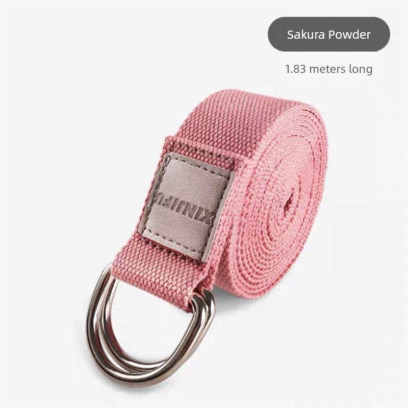 

Iyengar Polyester Cotton Inelastic 2.5M Leggings Yoga Rope 1.83m cherry powder