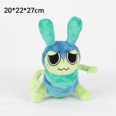 Cute Cartoon Bug Bit Plush Toy Soft Stuffed Animal Doll Adorable Collectible Figure  Gift For Game Fans Kids Birthday