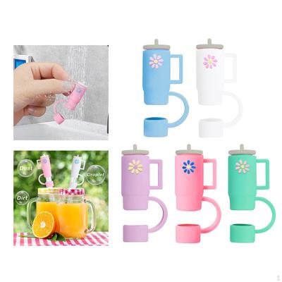 10-Pack Reusable Silicone Straw Sleeves - Secure Fit for 10mm Straws