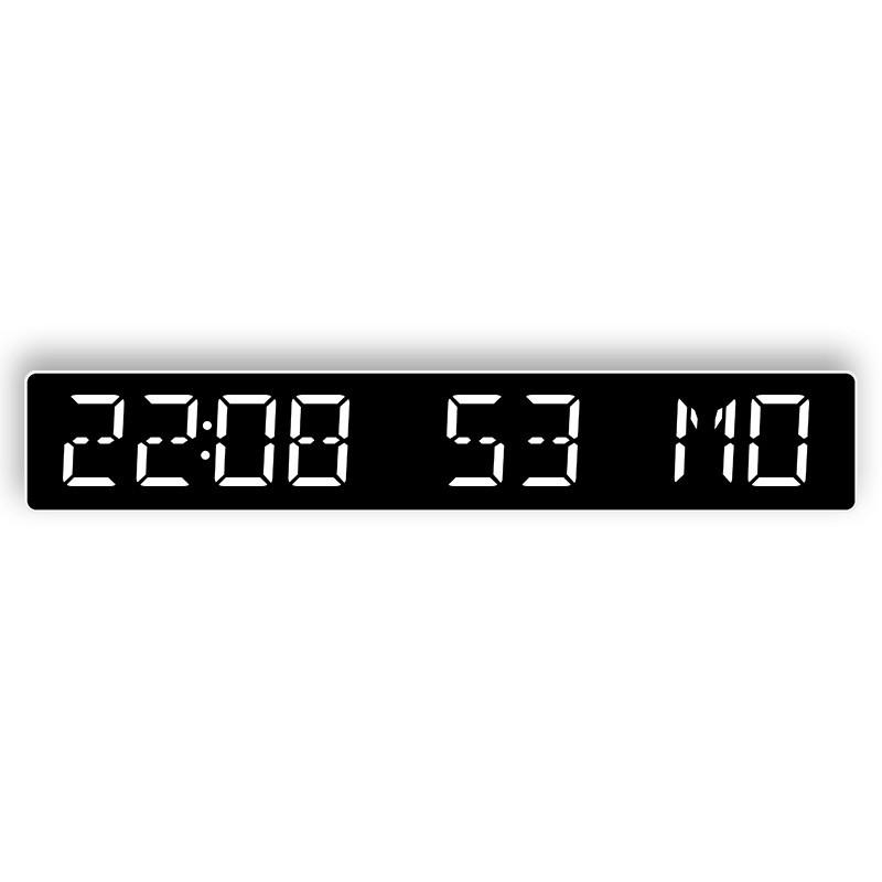 Digital Led Desk Clock With Countdown Timer For Home Office And Bedroom Use
