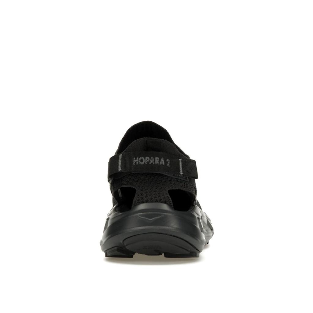 HOKA Hopara 2 Sandal Triple Black Men Sneakers 1147650-BBLC