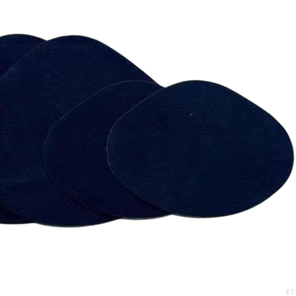 4 Pezzi Toppe di Riparazione per Tacco di Scarpe per Uomo e Donna Autoadesive, Comode all'Interno