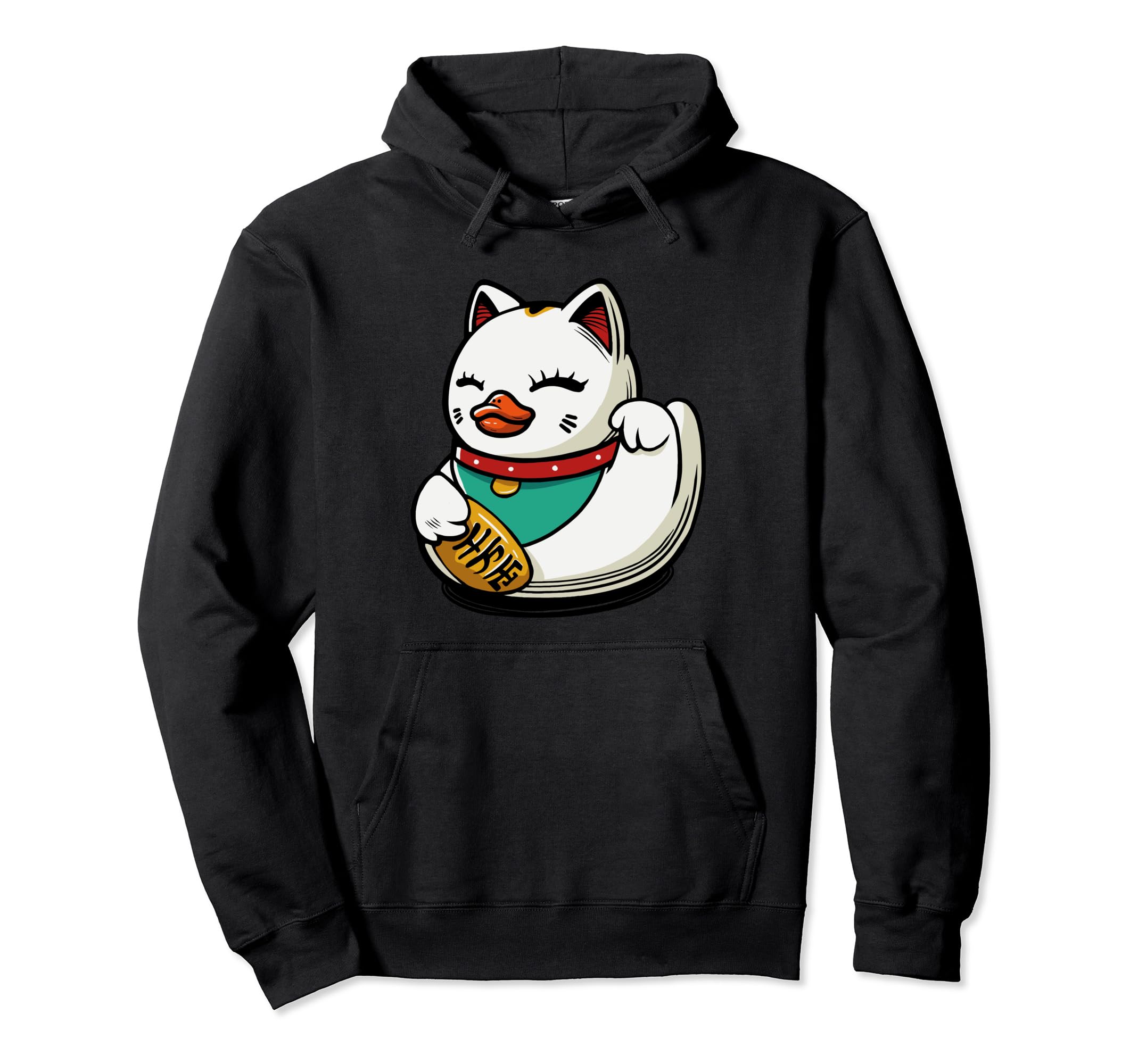 

Duck Hoodie Maneki-neko Maneki-neko чёрный