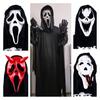 Suit Scream Adult Mask Ghost Face Cosplay Halloween Dress Party Decor Accessory