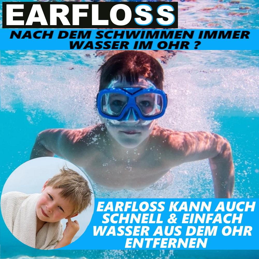 EARFLOSS Premium Ohrenreiniger Ohrendusche Ohrenspritze Ohrenschmalzentferner