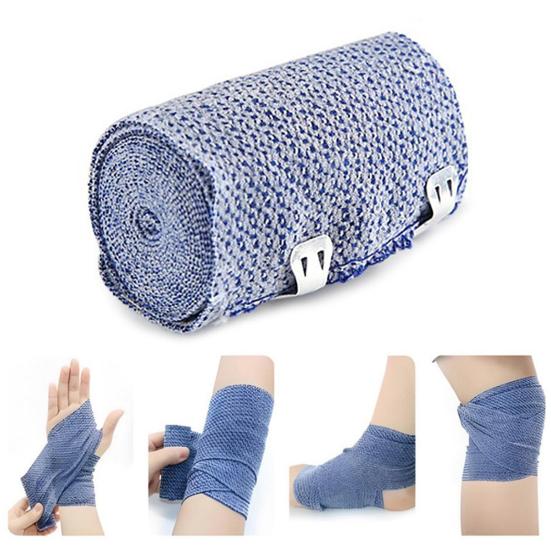 Ice Bandage Roll Sport Pressurized Self-Cut Length Breathable Microporous Design Sport Cold Compression Bandage