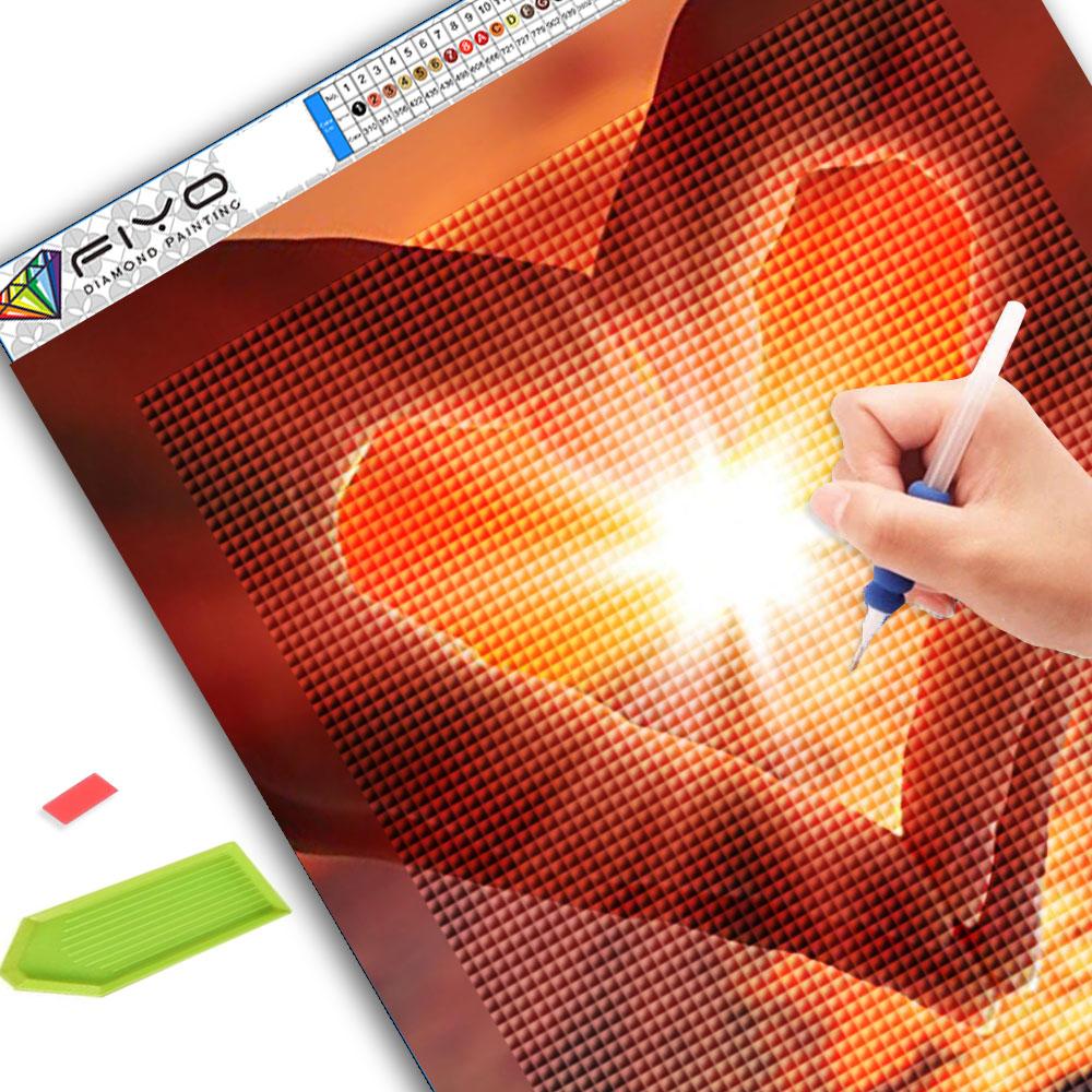 DIY Full Circle Diamond Painting Cross Stitch 3D Romantic Landscape Home Decorative Art Diamond Painting 5d Diamond Art Painting