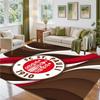 FC St. Pauli Football Design Crystal Velvet Rug Soft Decorative Mat for Bedroom Entrance