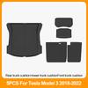 Car Floor Mats For Tesla Model 3 2018 2019 2020 2021 2022 Premium All Weather Anti-Slip Waterproof TPE Floor Liners Mat Pads