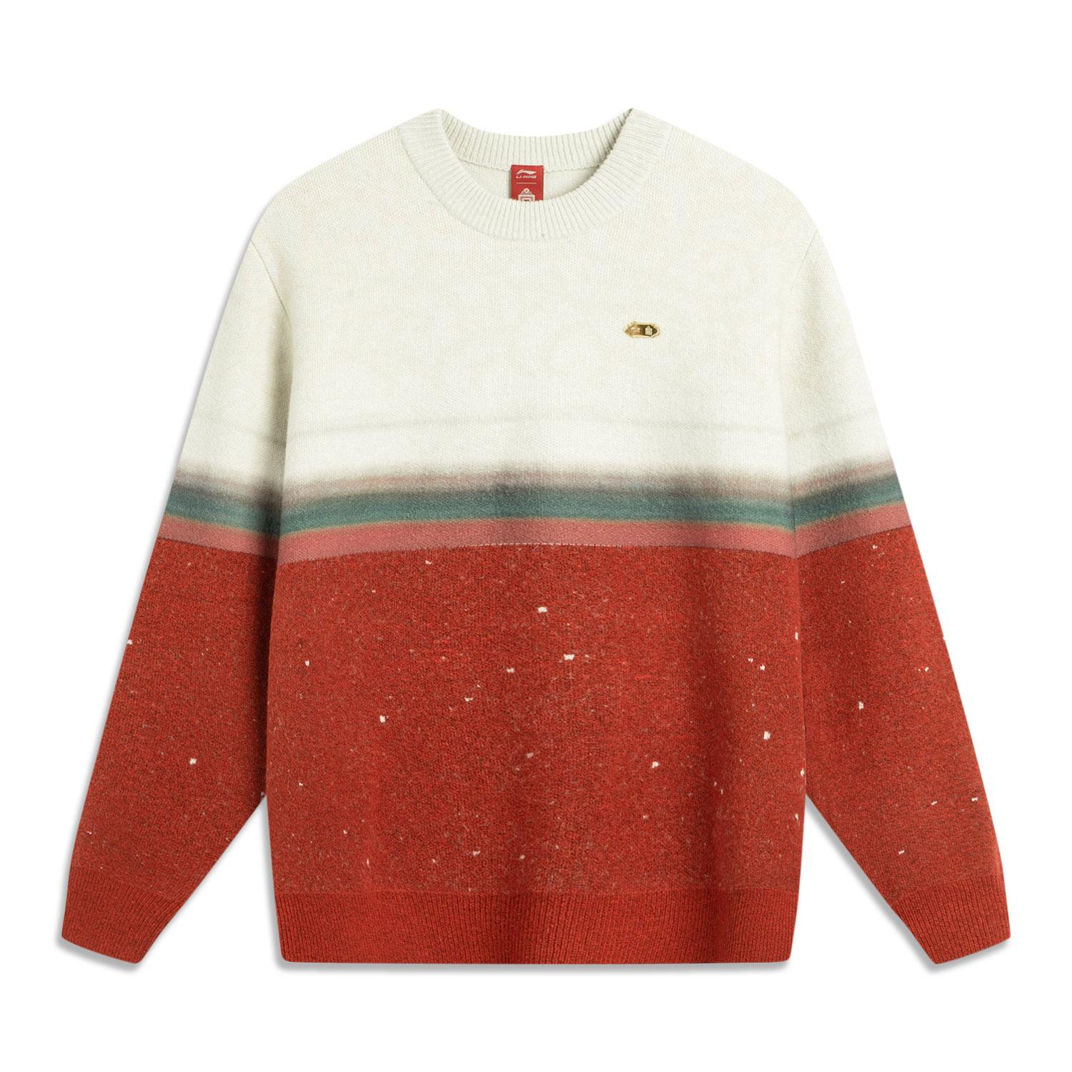 Li Ning Sports Life Collection Knitwear Sweater Men s AMBV387-1 M