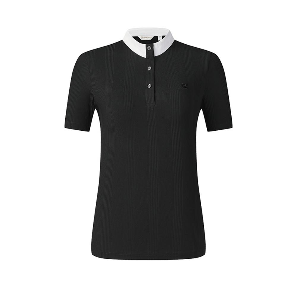 New FILA Golf Series T Shirt Women's Pitch Black A11W525119FBK