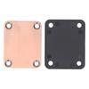 Guitar Neck Plate 4 Bolt with Screws for Telecaster Electric Bass Replacement Supplies Repair Parts 