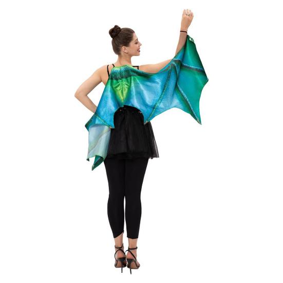 Halloween Dragon Cape Wings for Adults Women Halloween Party Dress Up Costume for Cosplay Events Stage Performance