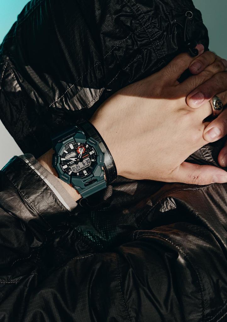 Casio Made with Biomass Plastic G-Shock Men's Watch, GA-010-2AJF, Green, Long-Life