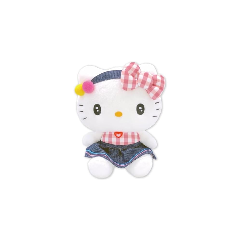 Nakajima Corporation Gingham Denim Hello Kitty S Size 210807-25