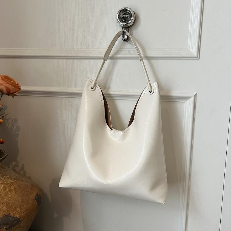 Spring texture fashion bag large capacity bag women's new armpit bag trendy simple shoulder crossbody tote bag