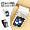 MLKB2 Universal Car Sun Visor Sunglasses Holder Storage Glasses Clip For M3 M5 X3 E93 F10 F20 F30 F40 F15 F25 F26 F31 F49 F86