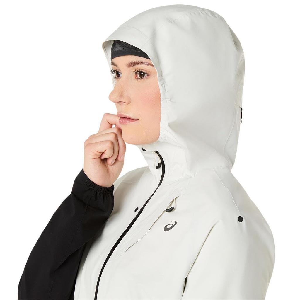 Asics Running Wear METARUN LEGEND Jacket 2012D348 Women's 001 (Performance Black/Cream) L